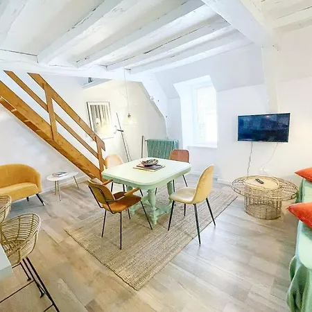 Appartement Moonrise - Plage 50M - Rue Gratuite Saint-Malo Exterior foto